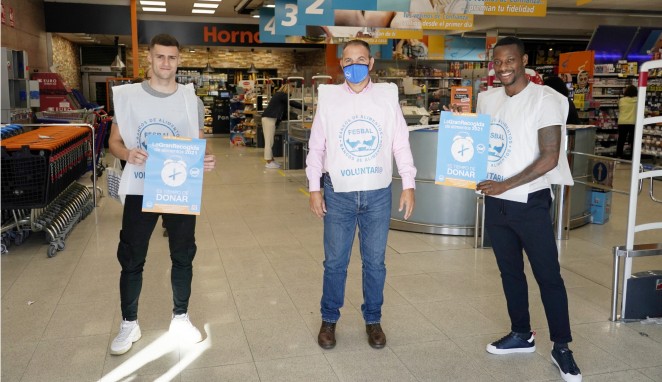 El Racing respalda la ‘Gran Recogida’ organizada por el Banco de Alimentos de Cantabria | Racing