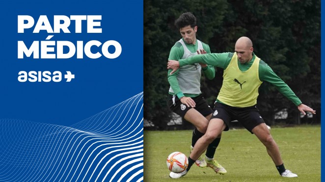 Medina y Camus sufren ante el Racing de Ferrol sendas lesiones en el bíceps femoral derecho | Racing