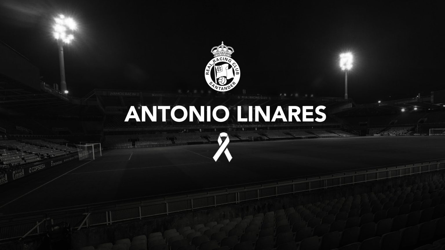 El Real Racing Club, de luto por el fallecimiento de su exfutbolista Antonio Linares | Real Racing Club