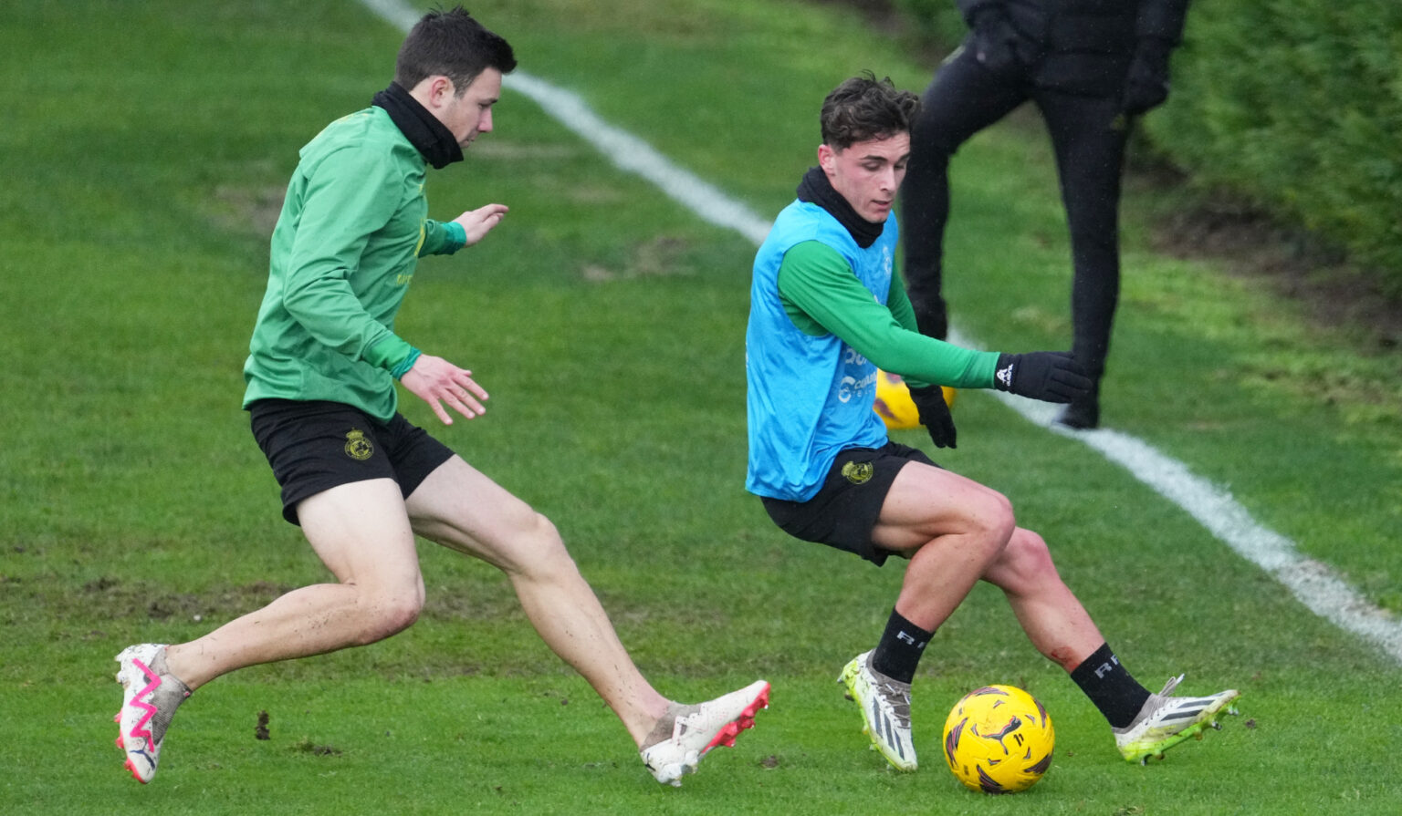 El Racing se ejercita en las Instalaciones Nando Yosu tras su partido en Ipurua