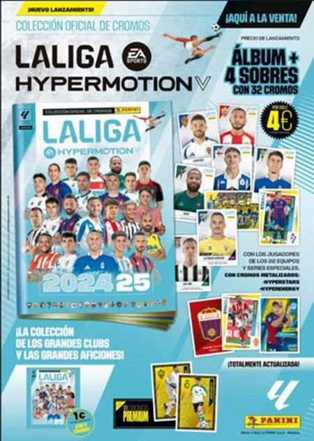 Ya hay fecha para la presentación del albúm de cromos de Segunda División