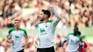 Andrés después de anotar el 2-1
