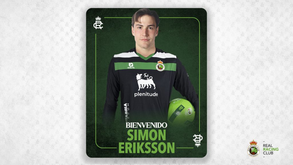 Racing e IF Elfsborg acuerdan el traspaso del guardameta Simon Eriksson