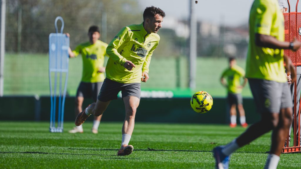 “Vamos a León con la idea clara de sacar los tres puntos, pero es un partido complicado ante un buen rival”