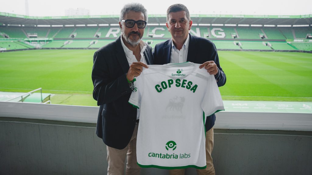 COPSESA reafirma su compromiso con el Racing la temporada 2025/26