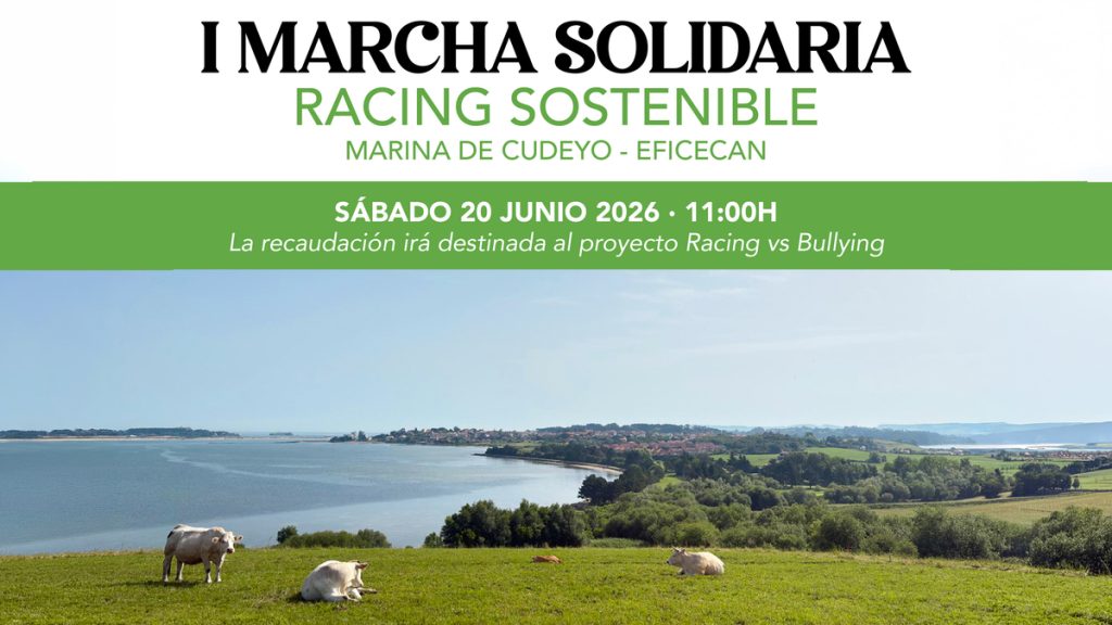 La Fundación Real Racing Club convoca la 'I Marcha Solidaria Racing Sostenible'