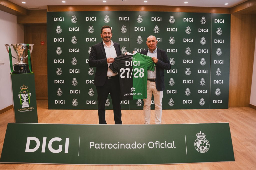 DIGI, nuevo Patrocinador Oficial del Real Racing Club hasta 2028 DIGI, nuevo Patrocinador Oficial del Real Racing Club hasta 2028