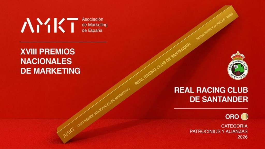 El Racing y ‘Donantes de Logo’, primer premio en los prestigiosos Premios Nacionales de Marketing El Racing y 'Donantes de Logo', primer premio en los prestigiosos Premios Nacionales de Marketing