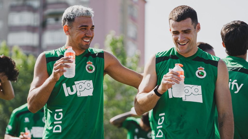 Solares, agua oficial del Real Racing Club