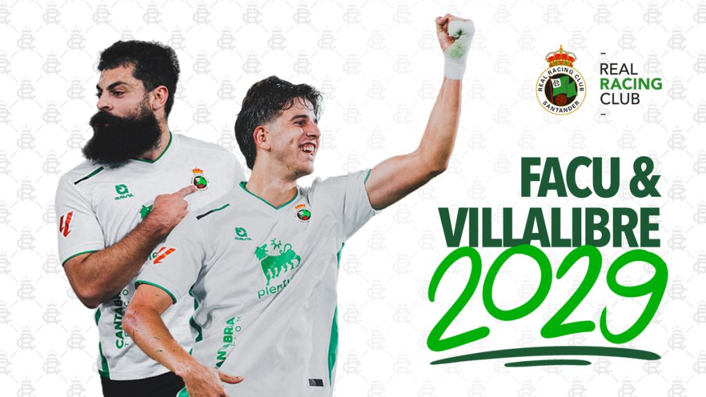 Villalibre y Facu, racinguistas hasta 2029