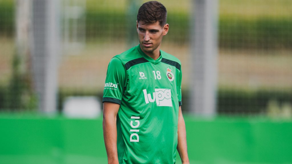 Entrenamiento en el Santi Gutiérrez Calle después de la victoria sobre el Elche CF
